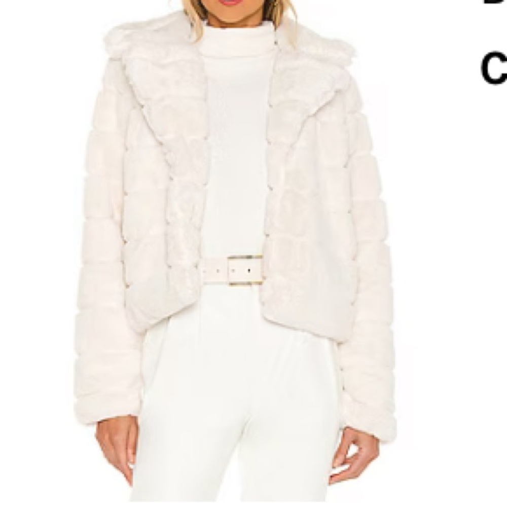 Revolve Faux Fur Coat